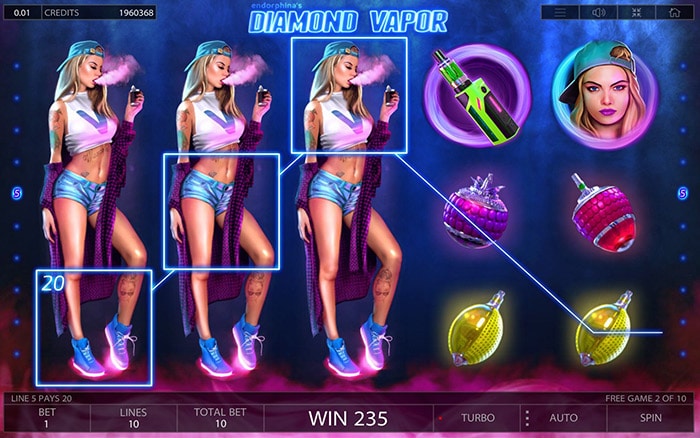 Diamond Vapor Slot review game