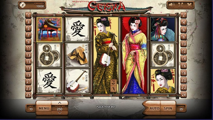 Geisha Online Casino Slot Review game