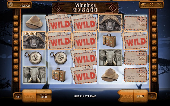 Safari Online Casino Slot Review gameplay